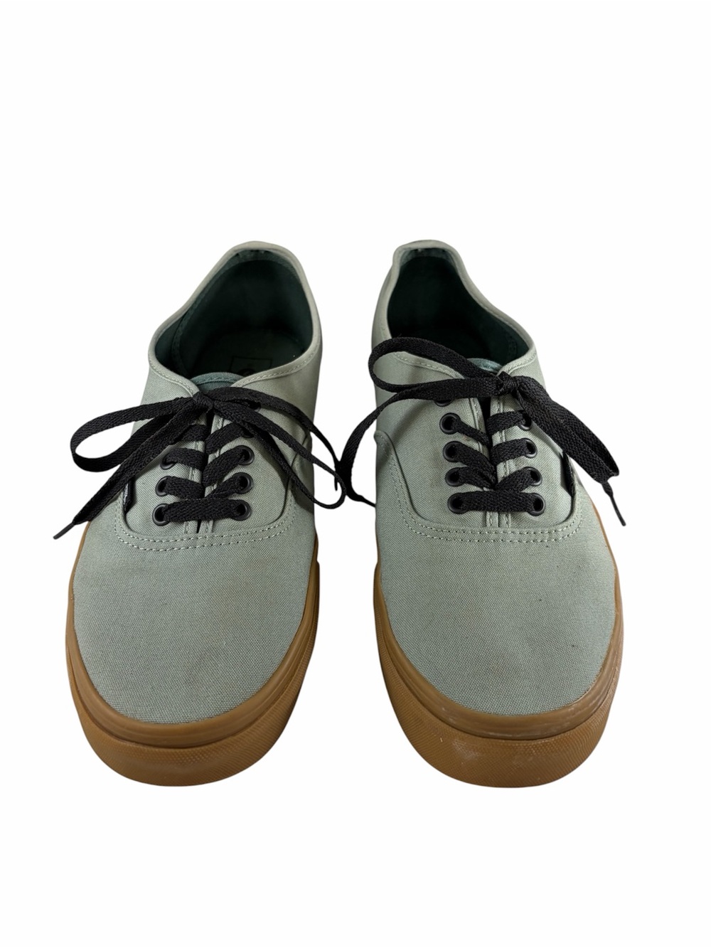 Van’s Authentic Gum Skate Shoes/Shadow Trekking Green/Men’s 12/Low Top Sneakers